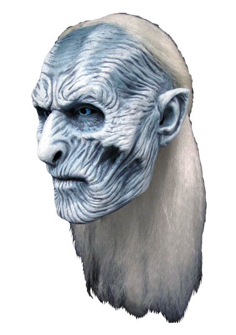 Game of Thrones Latex Mask White Walker