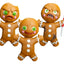 Krampus Prop Replicas 3-Pack Gingerbread Men