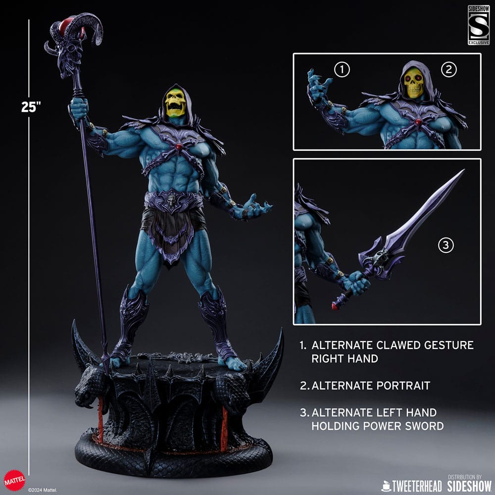 Masters of the Universe Legends Maquette 1/5 Skeletor (Classic Edition) Sideshow Exclusive 63 cm