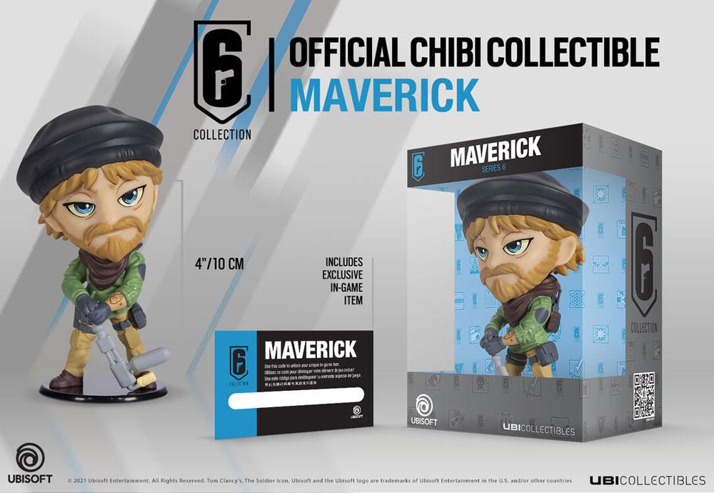 Rainbow Six Siege 6 Collection Chibi Figure Series 6 Maverick 10 cm