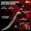 Kit Rae Swords of the Ancients Replica Savathos-Mithrodin War Sword Gold Version 111 cm