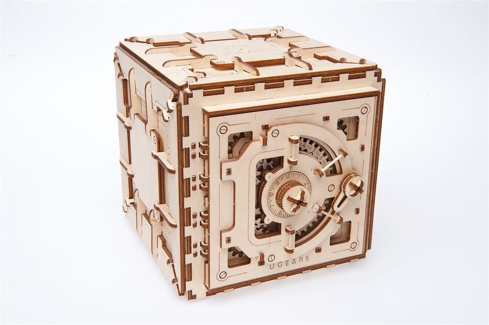 Ugears 3D Wooden Puzzle Safe