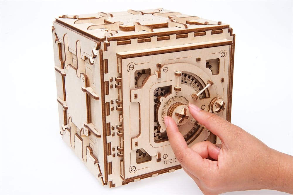 Ugears 3D Wooden Puzzle Safe