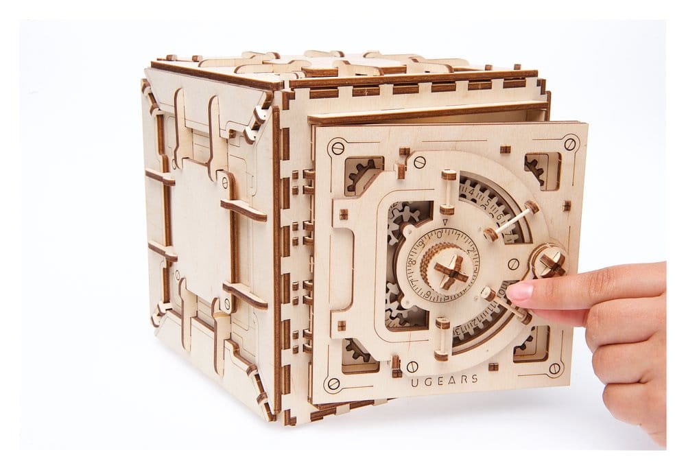 Ugears 3D Wooden Puzzle Safe