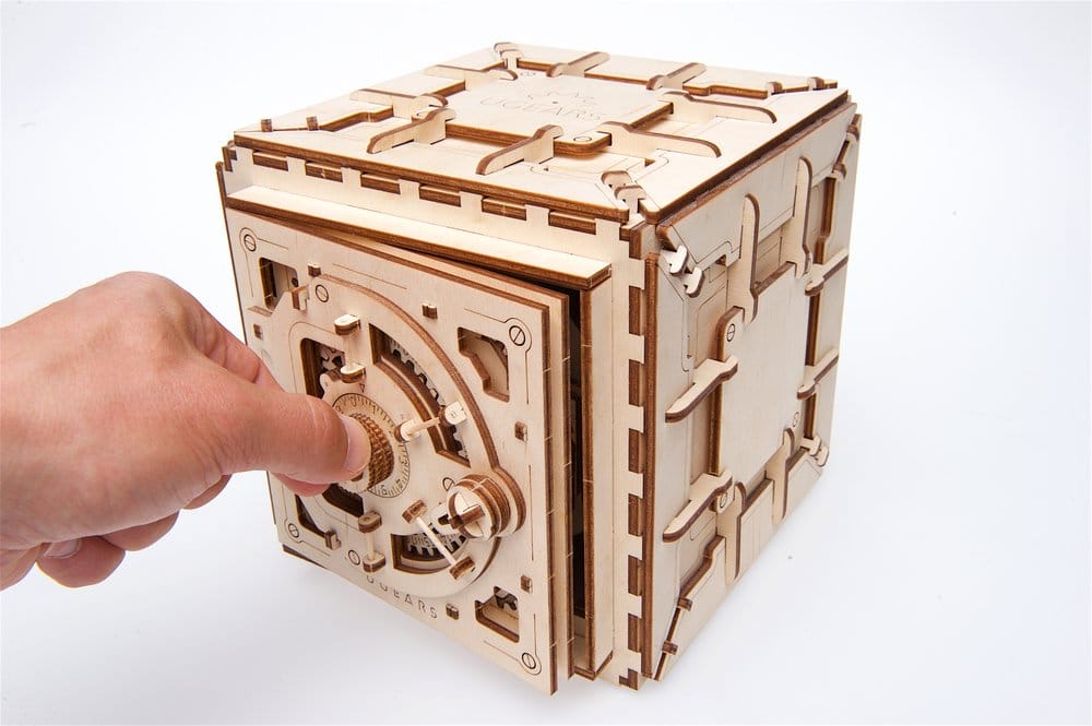 Ugears 3D Wooden Puzzle Safe