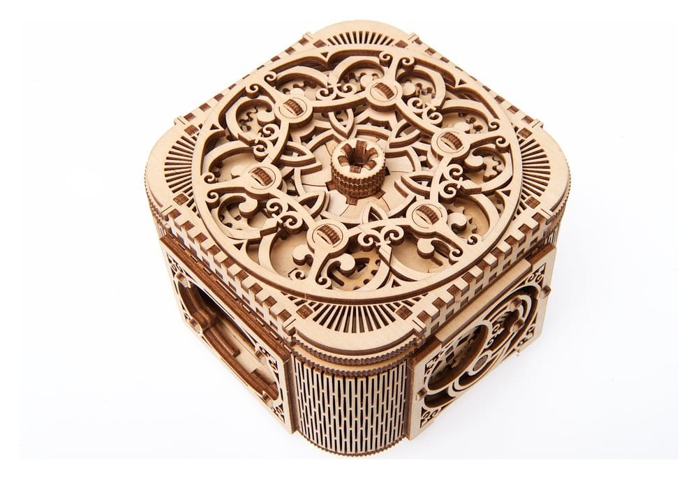 Ugears 3D Wooden Puzzle Treasure Box