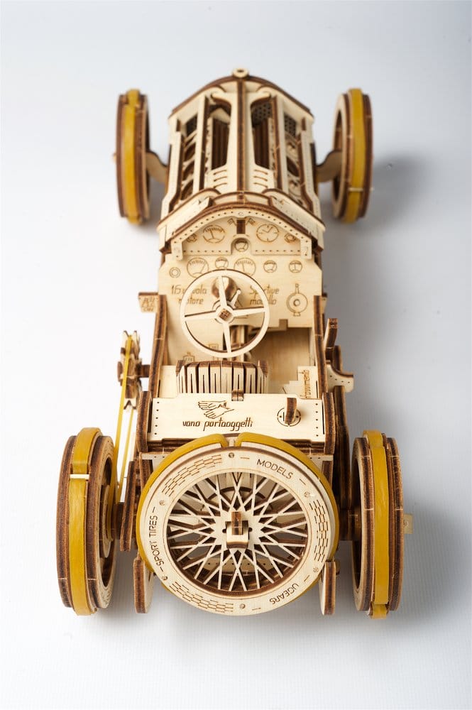 Ugears 3D Wooden Puzzle U-9 Grand Prix Car