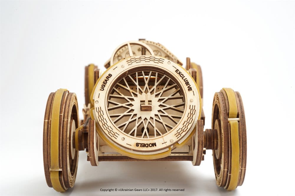 Ugears 3D Wooden Puzzle U-9 Grand Prix Car