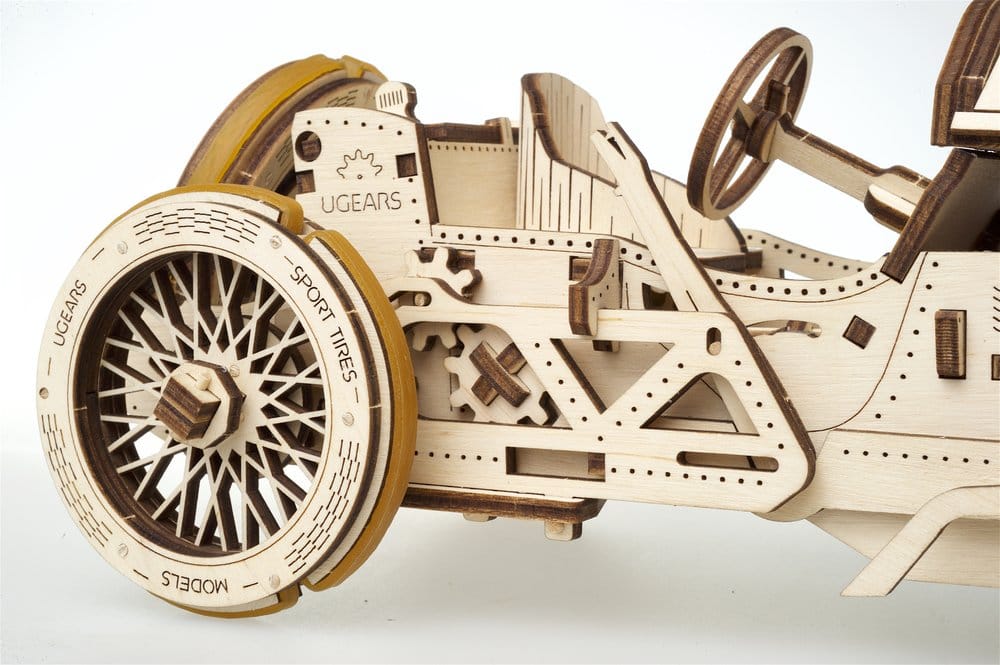 Ugears 3D Wooden Puzzle U-9 Grand Prix Car