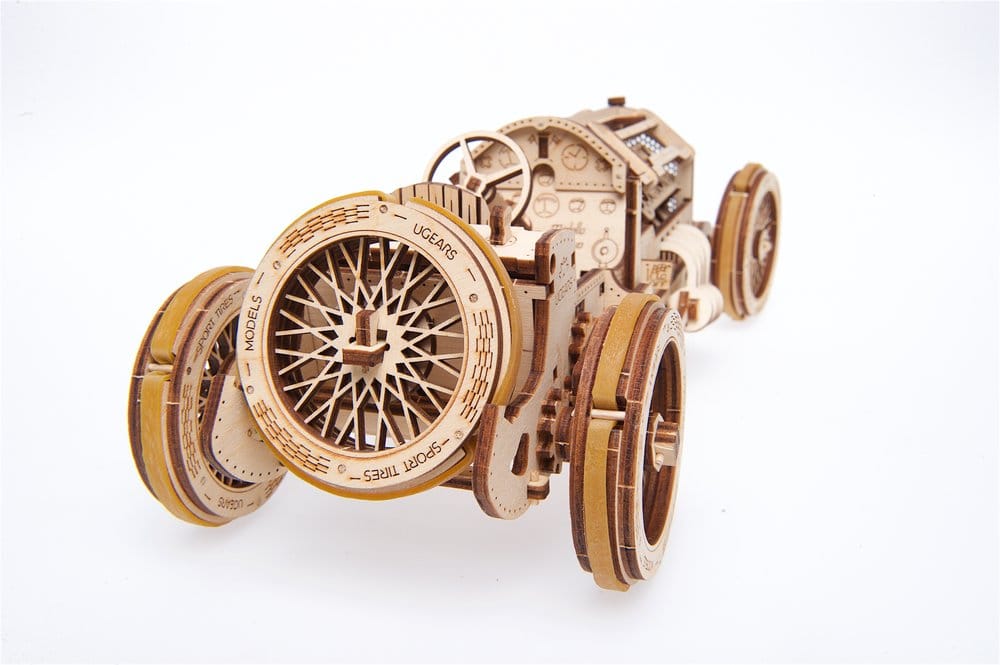 Ugears 3D Wooden Puzzle U-9 Grand Prix Car