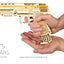 Ugears 3D Wooden Puzzle Wolf-01 Handgun