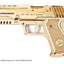 Ugears 3D Wooden Puzzle Wolf-01 Handgun