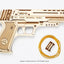 Ugears 3D Wooden Puzzle Wolf-01 Handgun