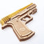 Ugears 3D Wooden Puzzle Wolf-01 Handgun