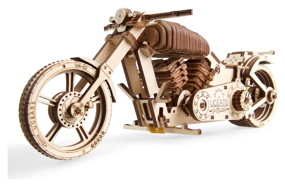 Ugears 3D Wooden Puzzle Bike VM-02
