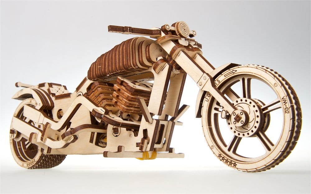 Ugears 3D Wooden Puzzle Bike VM-02