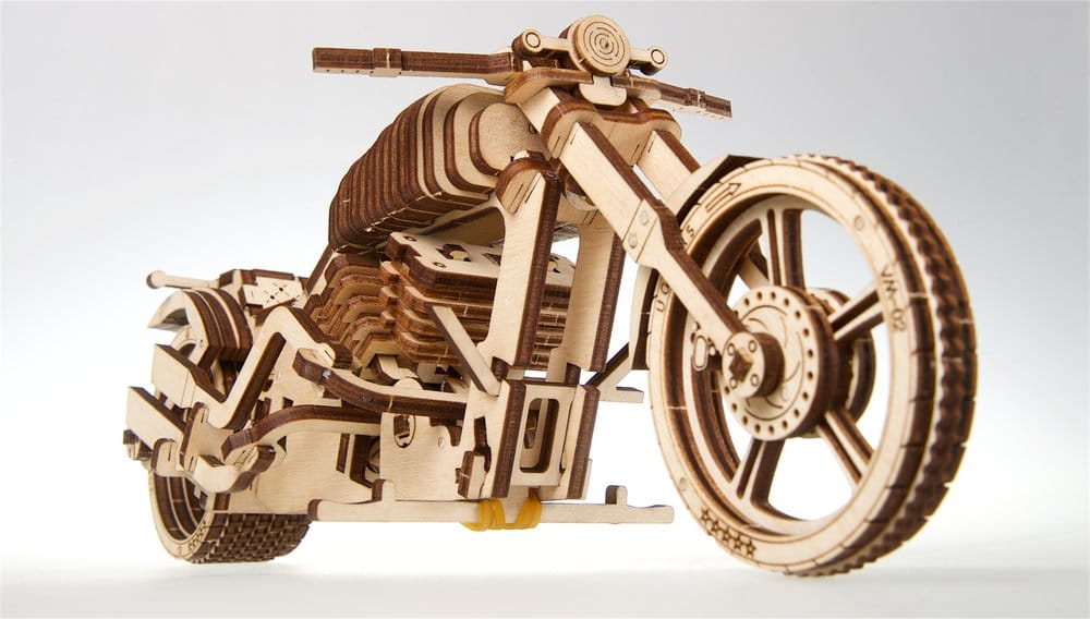 Ugears 3D Wooden Puzzle Bike VM-02