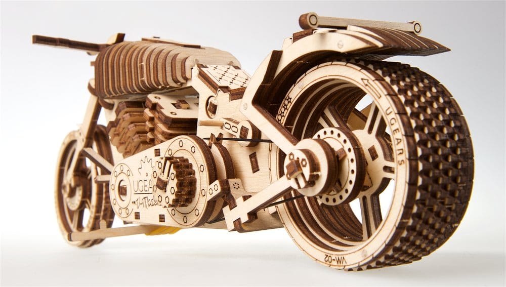 Ugears 3D Wooden Puzzle Bike VM-02