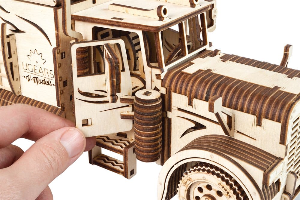 Ugears 3D Wooden Puzzle Heavy Boy Truck VM-03
