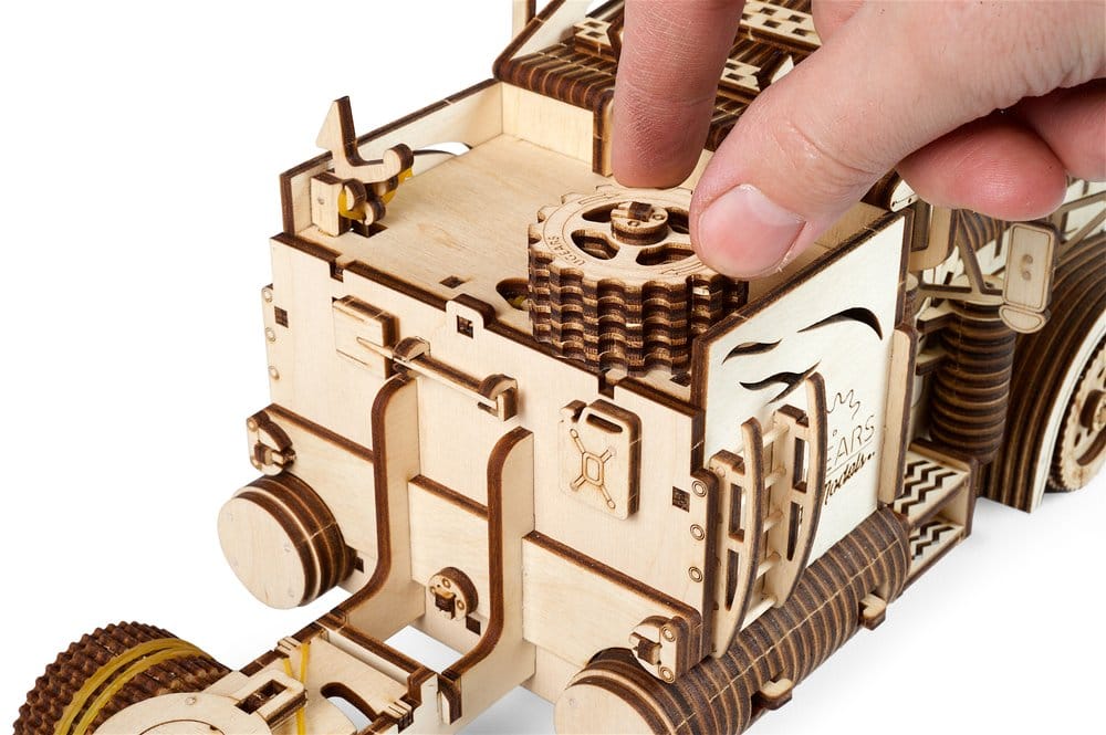 Ugears 3D Wooden Puzzle Heavy Boy Truck VM-03