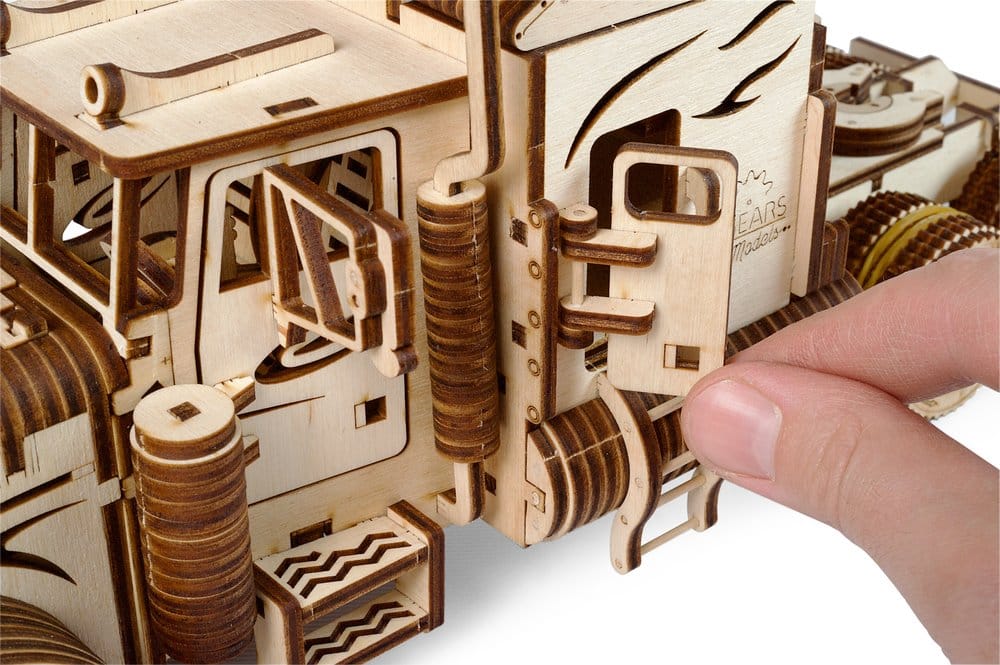 Ugears 3D Wooden Puzzle Heavy Boy Truck VM-03