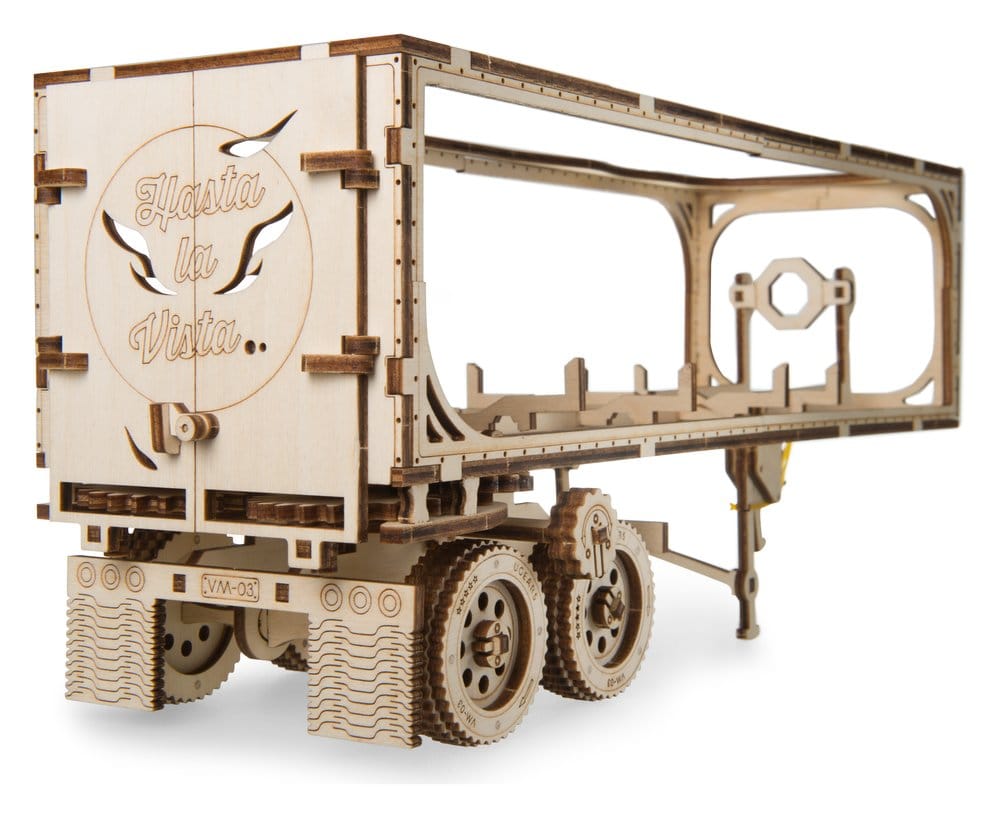 Ugears 3D Wooden Puzzle Trailer for Heavy Boy Truck VM-03