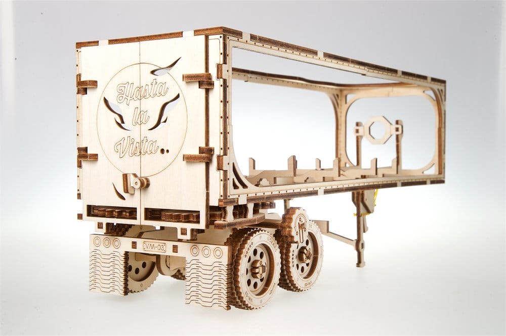 Ugears 3D Wooden Puzzle Trailer for Heavy Boy Truck VM-03