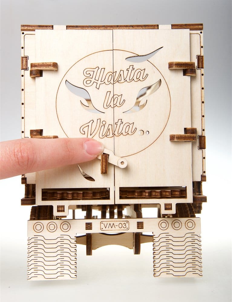 Ugears 3D Wooden Puzzle Trailer for Heavy Boy Truck VM-03