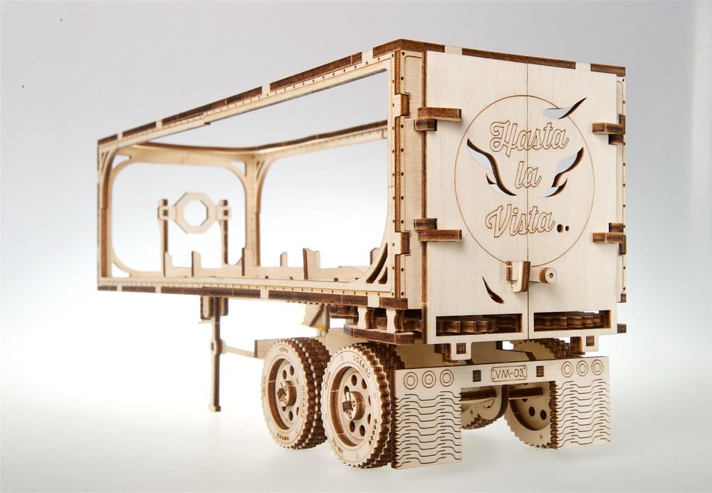 Ugears 3D Wooden Puzzle Trailer for Heavy Boy Truck VM-03