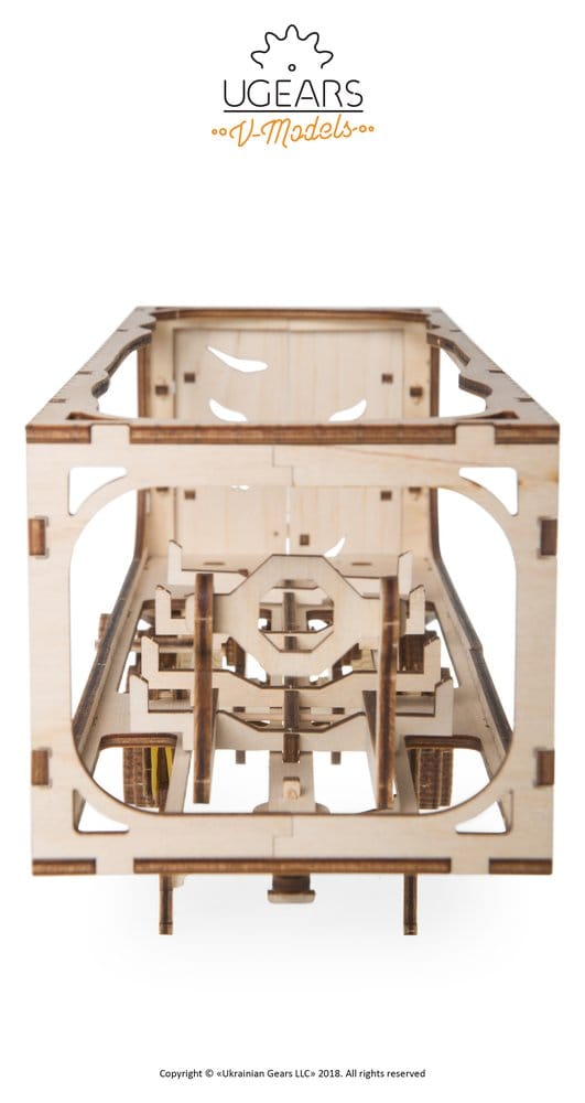 Ugears 3D Wooden Puzzle Trailer for Heavy Boy Truck VM-03