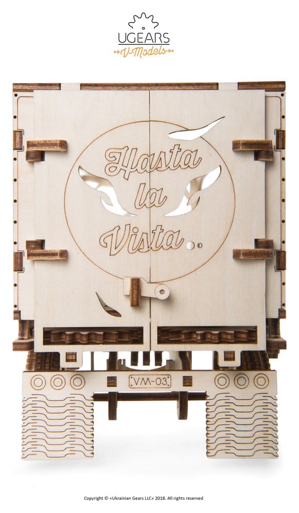 Ugears 3D Wooden Puzzle Trailer for Heavy Boy Truck VM-03