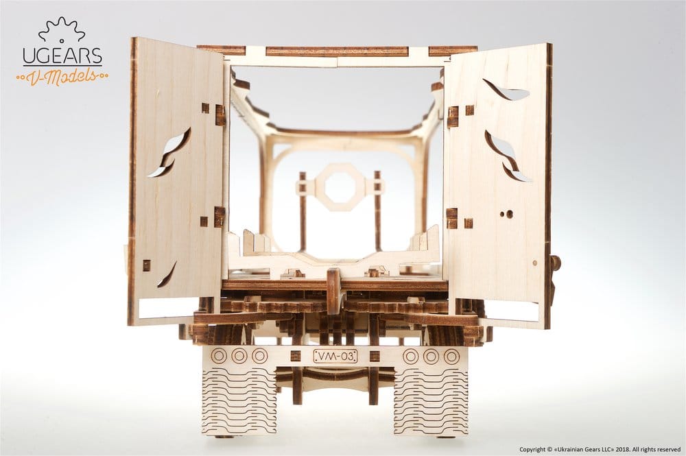 Ugears 3D Wooden Puzzle Trailer for Heavy Boy Truck VM-03