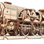 Ugears 3D Wooden Puzzle V-Express Steam Train with Tender