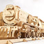 Ugears 3D Wooden Puzzle V-Express Steam Train with Tender