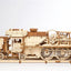 Ugears 3D Wooden Puzzle V-Express Steam Train with Tender