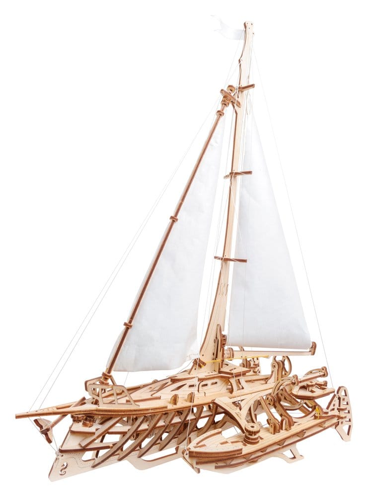 Ugears 3D Wooden Puzzle Trimaran Merihobus