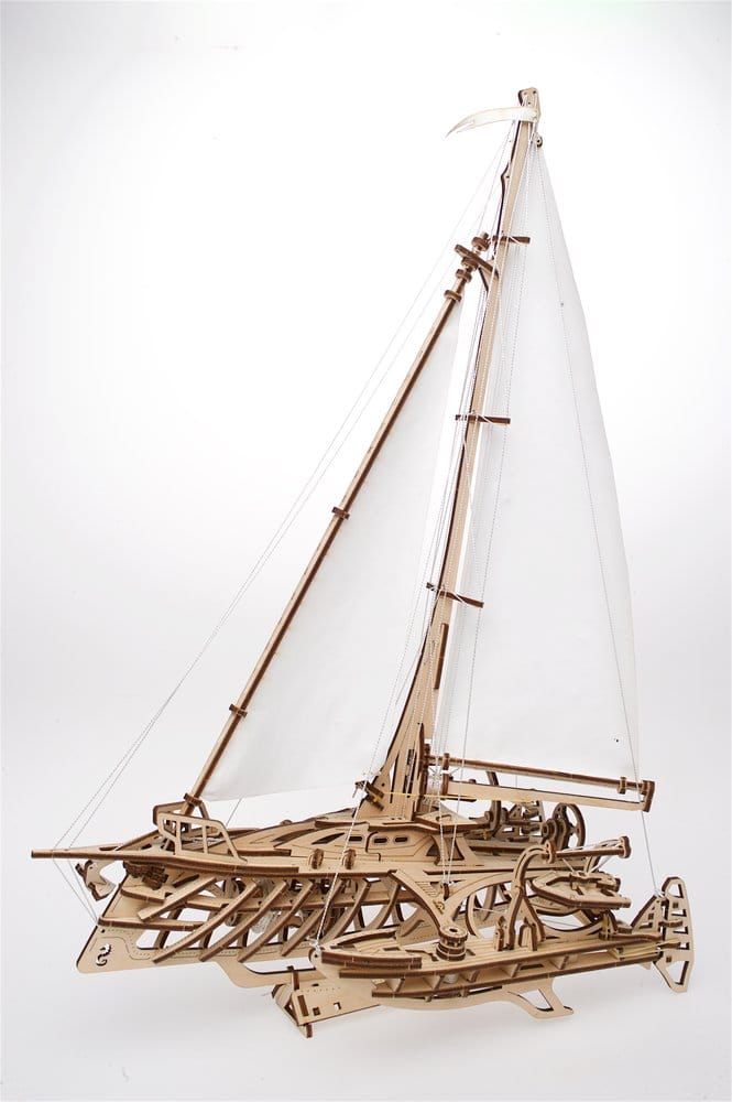 Ugears 3D Wooden Puzzle Trimaran Merihobus
