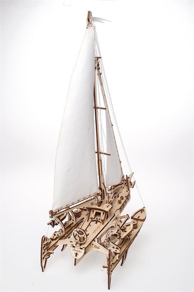 Ugears 3D Wooden Puzzle Trimaran Merihobus