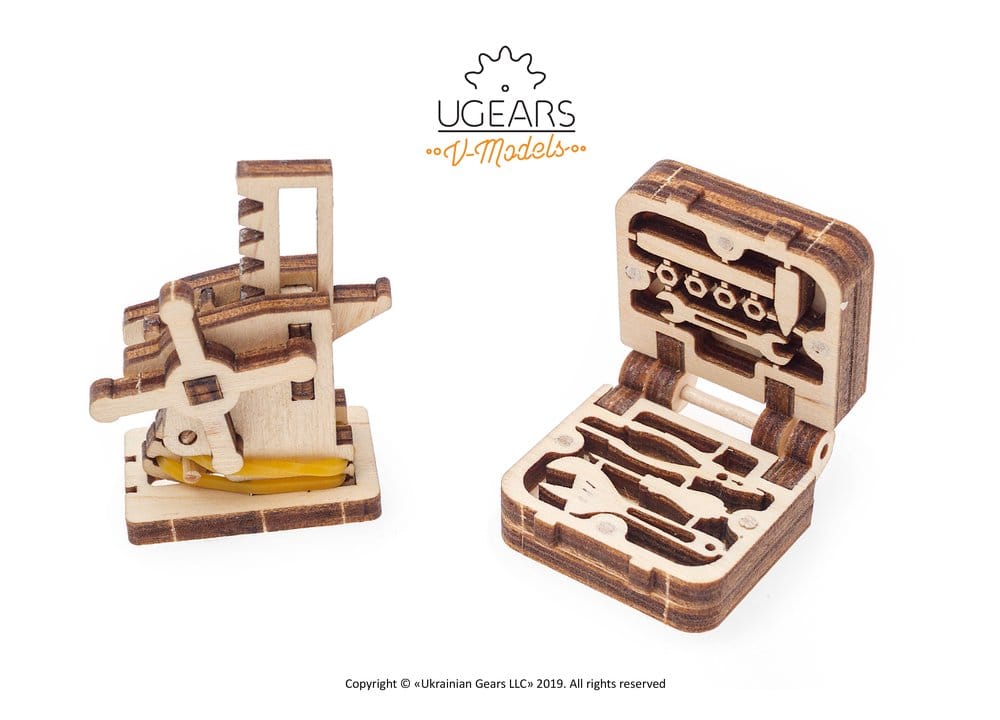 Ugears 3D Wooden Puzzle Dream Cabriolet VM-05