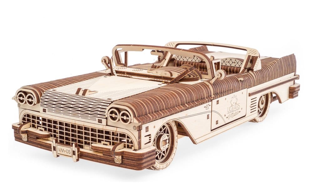 Ugears 3D Wooden Puzzle Dream Cabriolet VM-05