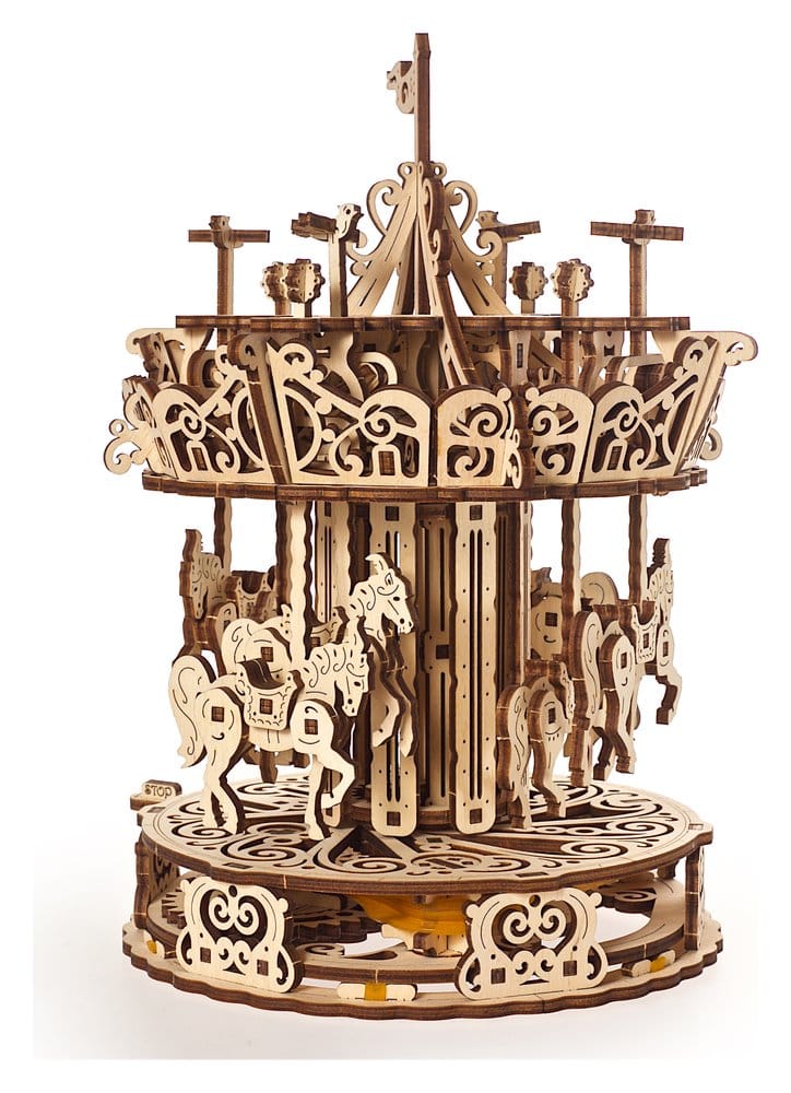 Ugears 3D Wooden Puzzle Carousel