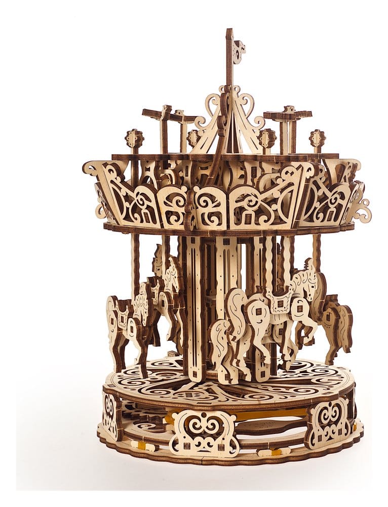 Ugears 3D Wooden Puzzle Carousel