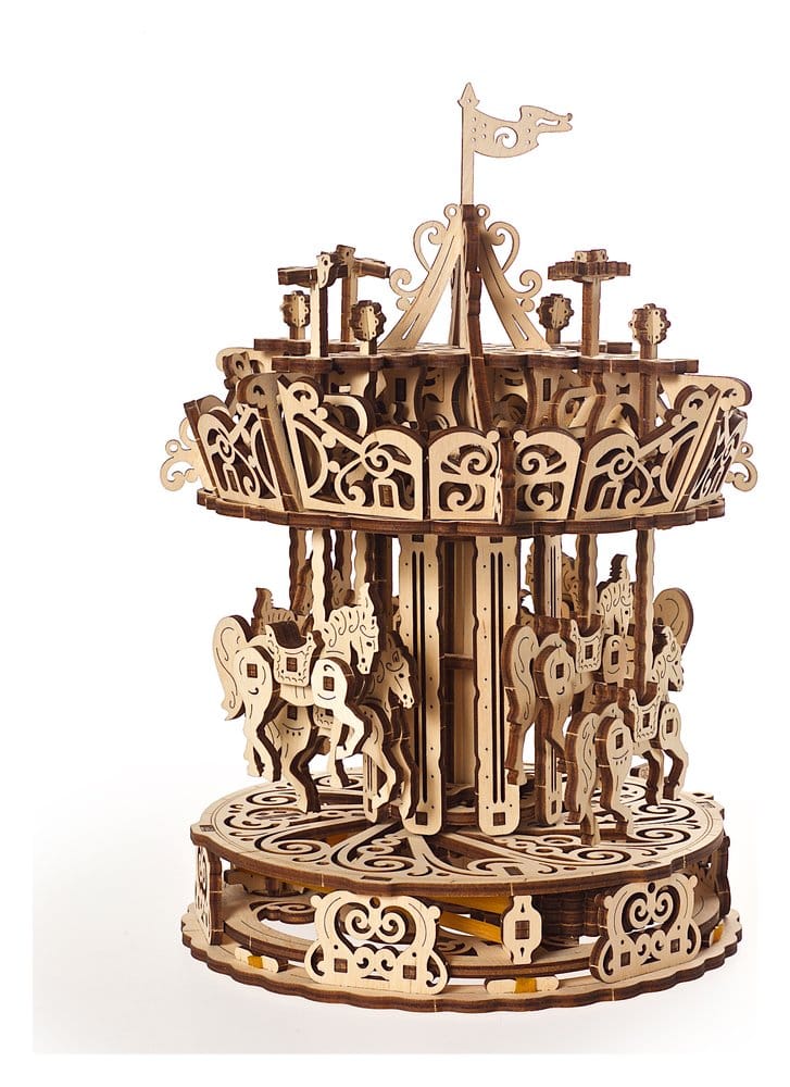 Ugears 3D Wooden Puzzle Carousel