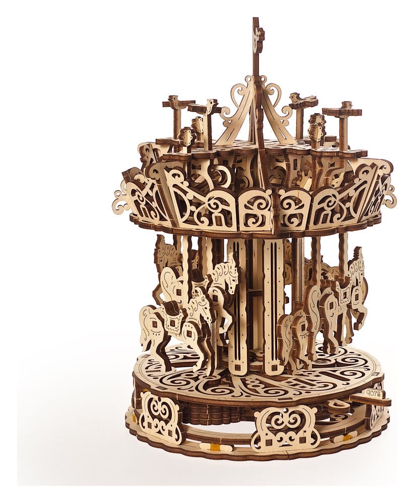 Ugears 3D Wooden Puzzle Carousel