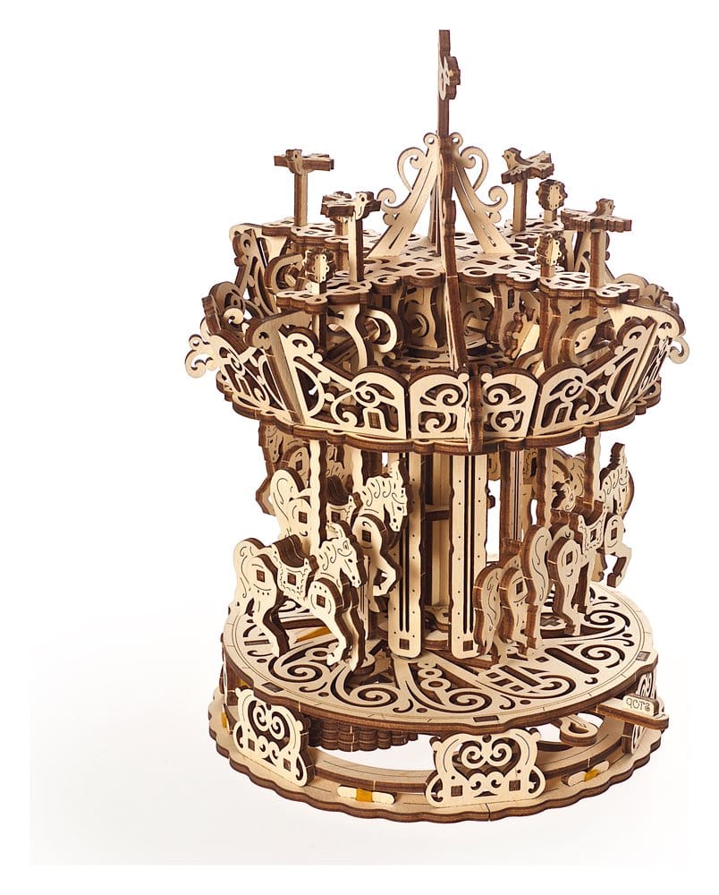 Ugears 3D Wooden Puzzle Carousel