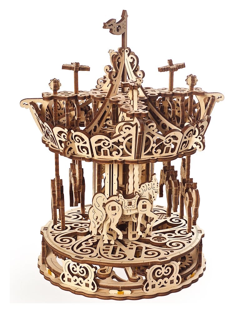 Ugears 3D Wooden Puzzle Carousel
