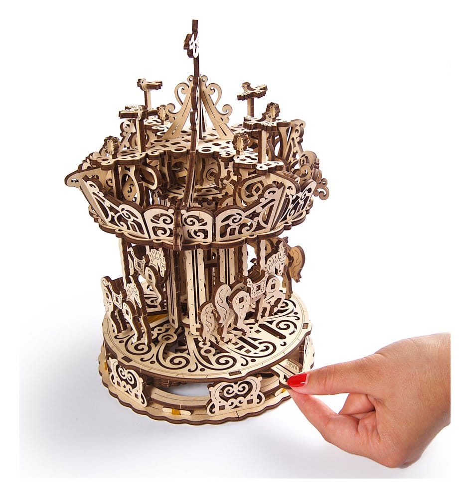 Ugears 3D Wooden Puzzle Carousel