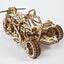 Ugears 3D Wooden Puzzle Scrambler UGR-10 with sidecar