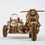 Ugears 3D Wooden Puzzle Scrambler UGR-10 with sidecar