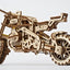 Ugears 3D Wooden Puzzle Scrambler UGR-10 with sidecar